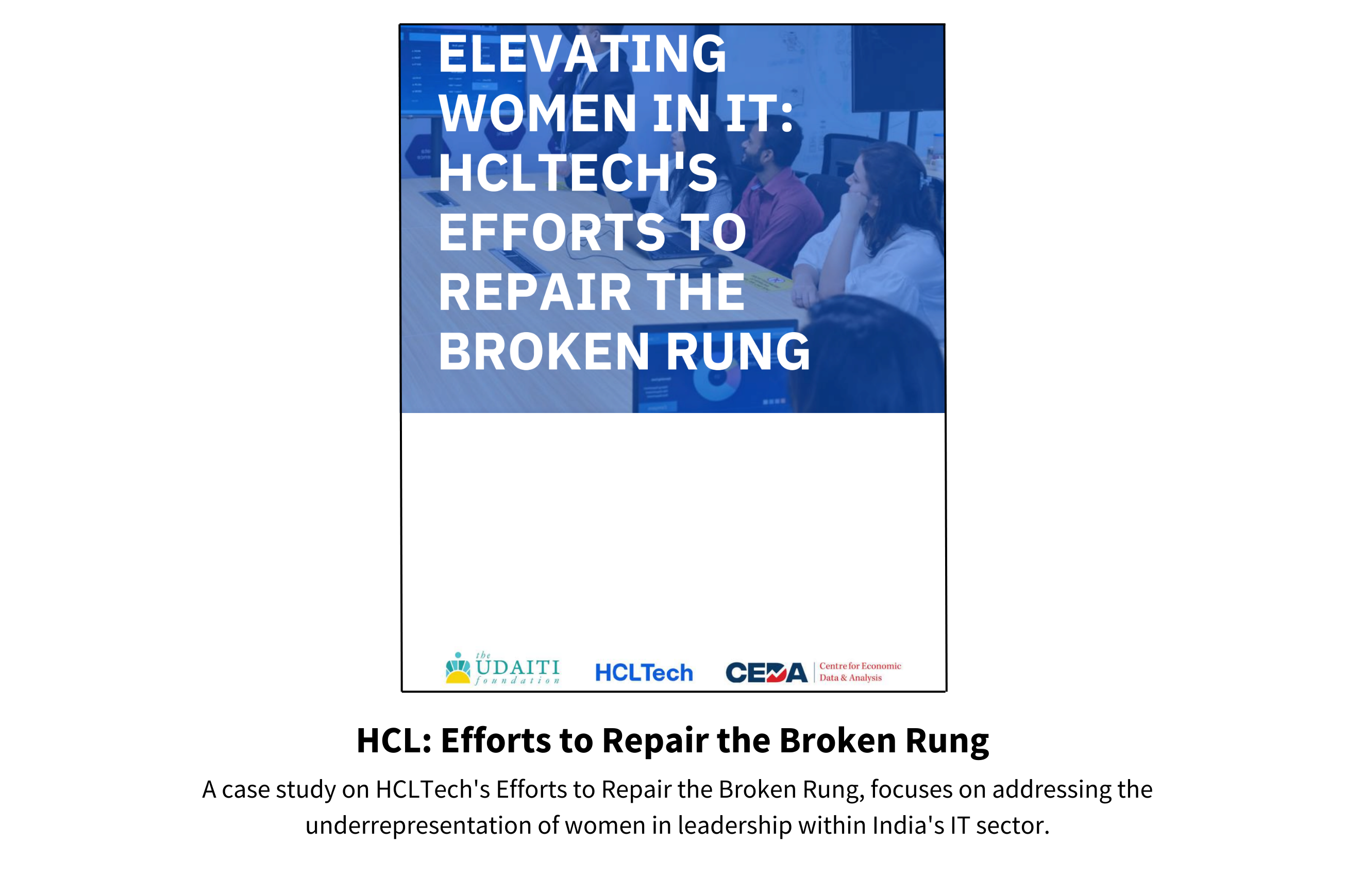 HCL: Efforts to Repair the Broken Rung